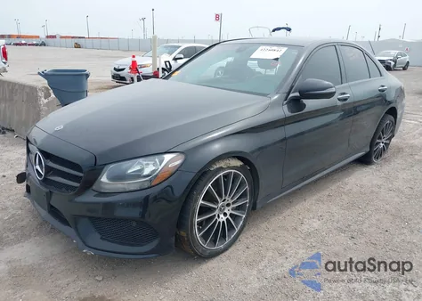 2018 Mercedes-Benz C 300 4Matic from USA, damaged, VIN WDDWF4KB7JR378155